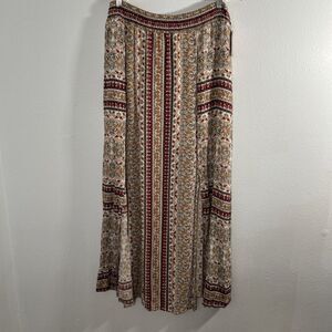 xhilaration Skirt‎ Womens Extra Large Elastic Waist Boho Festival Cottagecore